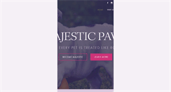Desktop Screenshot of majesticpaws.com